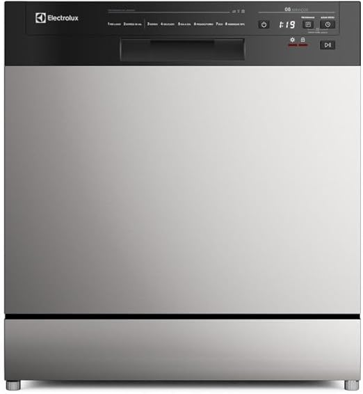 Electrolux Lava-Louça Electrolux 8 Serviços Inox com Programa