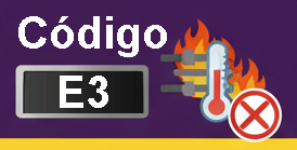 Código E3 Brastemp Falha no sistema de aquecimento