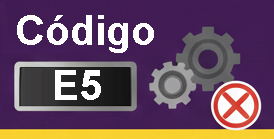 Código E5 Brastemp Problema na porta ou trava de segurança