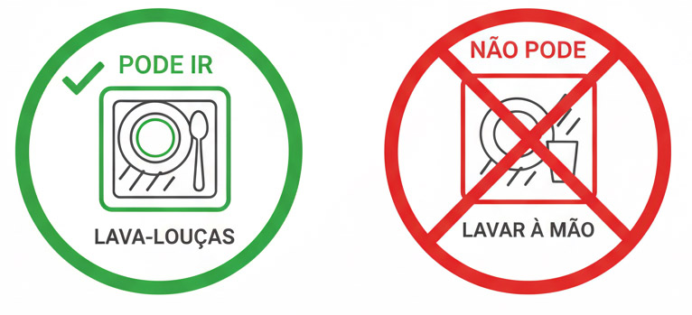 Como é o desenho do símbolo (e o que evitar)