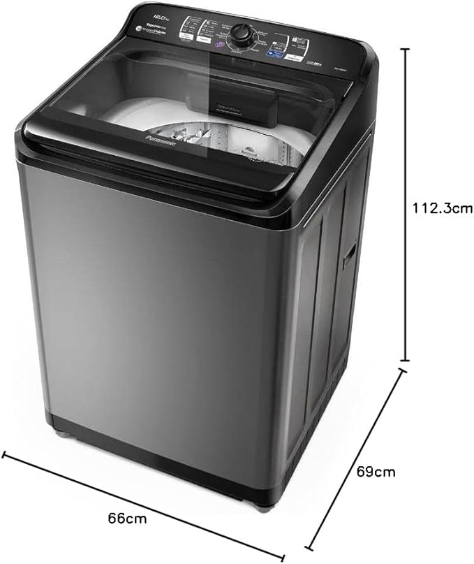 Compra Vale a pena comprar a Panasonic Máquina de Lavar 12kg Titânio 127v NA-F120B1T