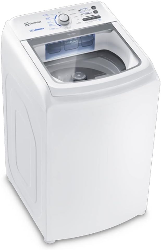 Máquina de Lavar Electrolux 13kg Branca Essential Care com Cesto Inox