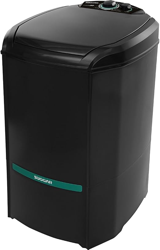 SUGGAR LAVADORA DE ROUPAS LAVAMAX ECO 20KG 110V PRETA LE2001PT