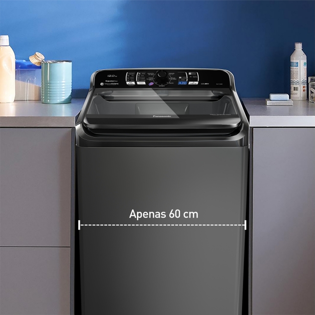 Vale a pena comprar a Panasonic Máquina de Lavar 12kg Titânio 127v NA-F120B1T