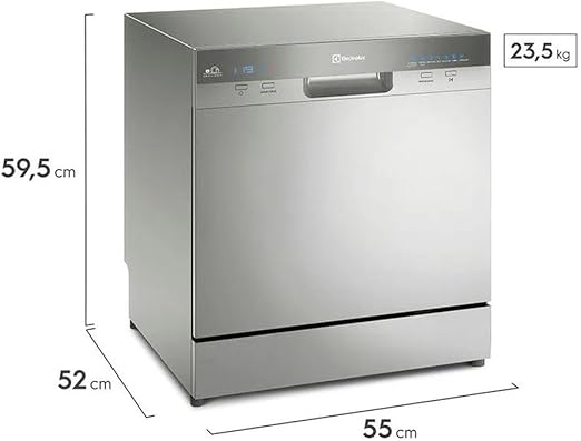 medidas Lava-Louças Electrolux 8 Serviços de Embutir LL08S é boa