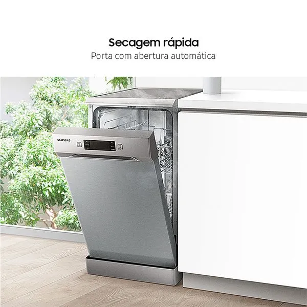 secagem rápida Lava-louças Samsung com 10 serviços