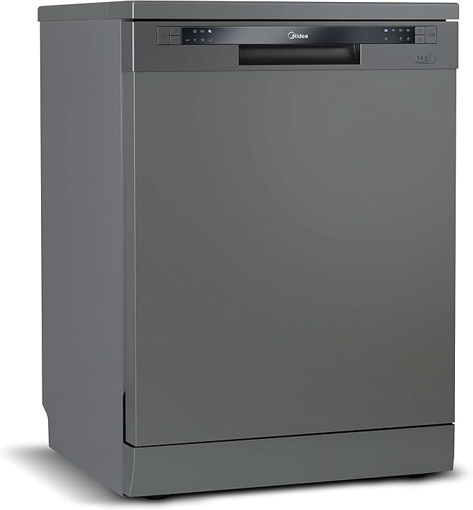 Lava-louças Midea 14 serviços cinza 127V é boa para comprar