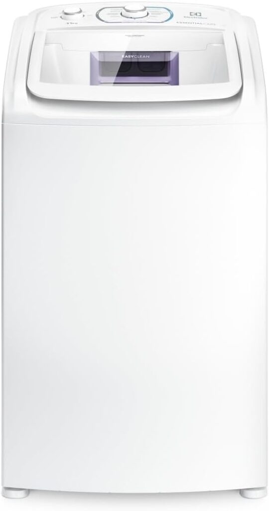 Máquina de Lavar Electrolux 11kg Branca Essential Care com Easy Clean e Filtro Fiapos (LES11) - 127V