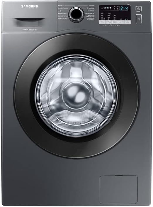 Samsung Lavadora de Roupas WW4000 Digital Inverter 11kg Inox 110V WW11J4473PX