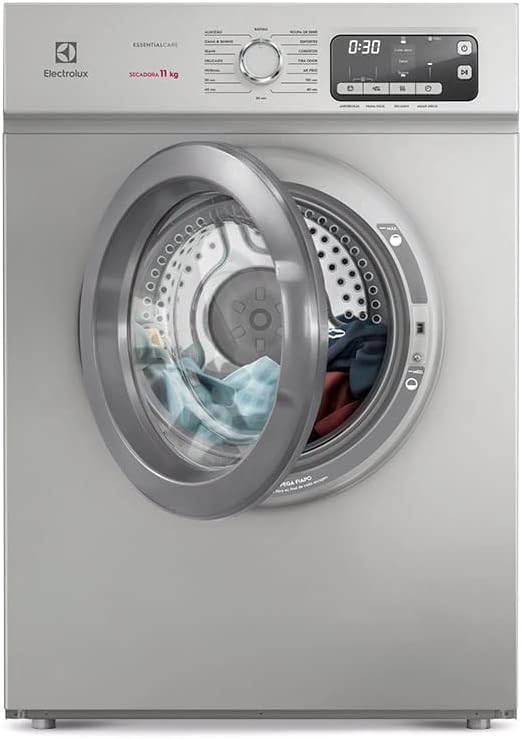 Secadora de Roupas Electrolux 11Kg Cor Inox Essential