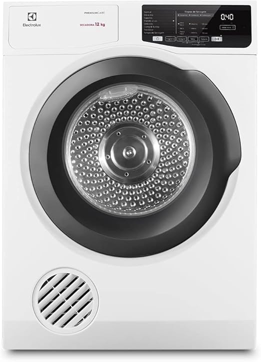 Secadora de Roupas Electrolux 12Kg Branca Premium Care com Autosense