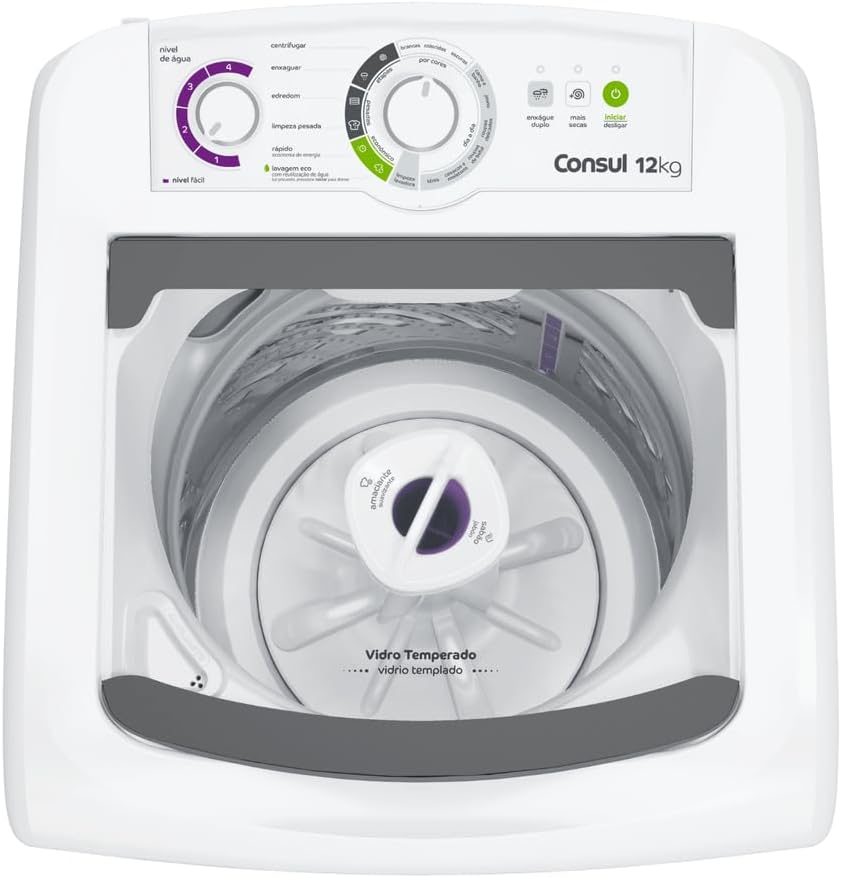 Vale a pena comprar a máquina de lavar Consul 12 kg branca CWH12BB 110V