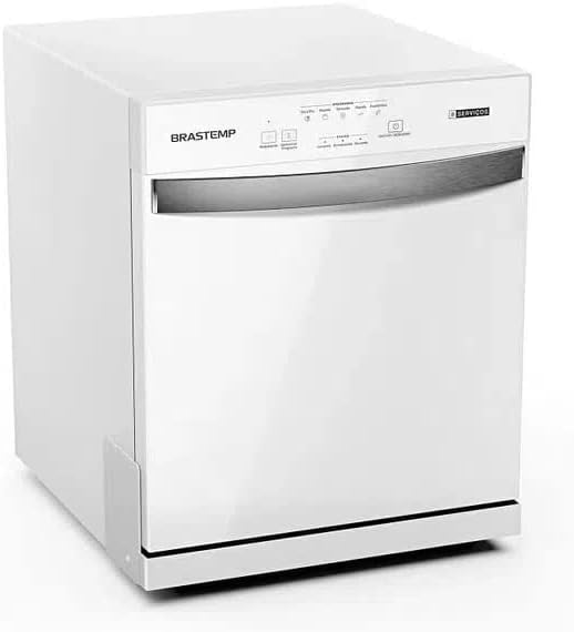 Lava Louças 8 Serviços Brastemp Branca