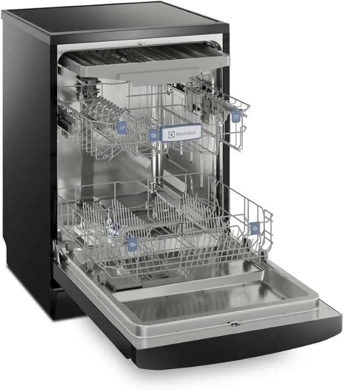 comprar Lava-Louças Electrolux 14 Serviços Preta Experience com Função Higienizar Compras LL14P 127V