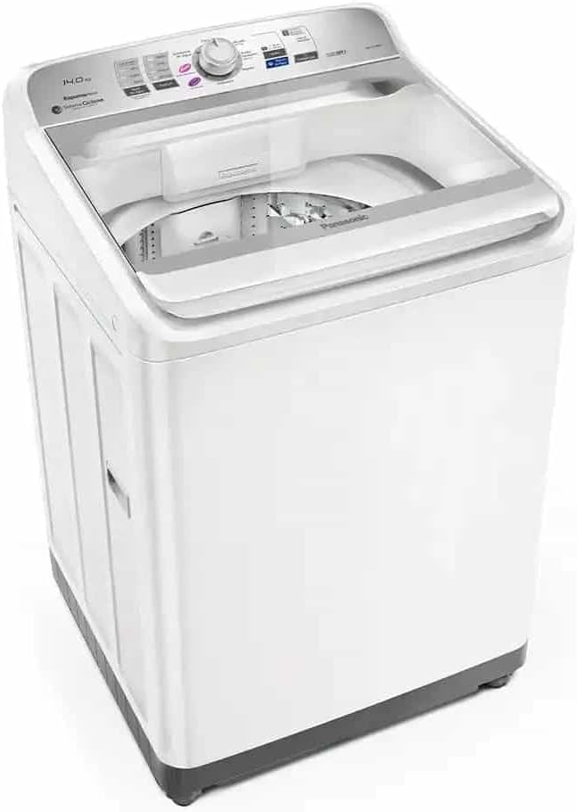Panasonic Máquina de Lavar 14kg Branca 127v NA-F140B1W - máquina de lavar sem agitador