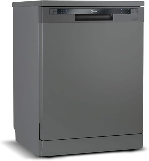 LAVA-LOUCAS MIDEA 14 SERVICOS CINZA 220V