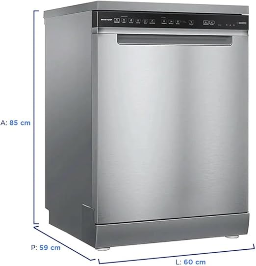 Medidas da Lava-louças 15 Serviços Brastemp com Smart Sensor - BLF61AR
