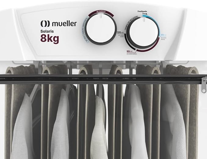Por que escolher a Secadora Mueller Solaris 8Kg