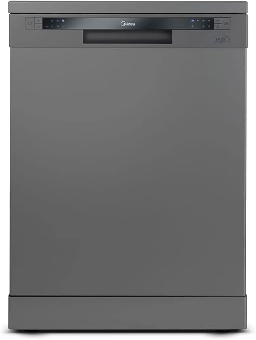 Lava-louças Midea DWA14S2 14 serviços cinza basalt 220V