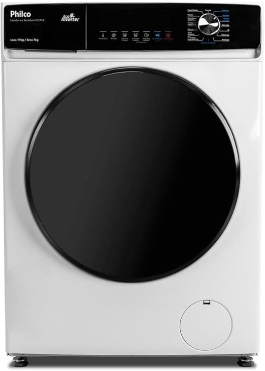 Philco PLS11A — Lavadora e Secadora 11kg/7kg Eco Invertplus 16 Programas 127V