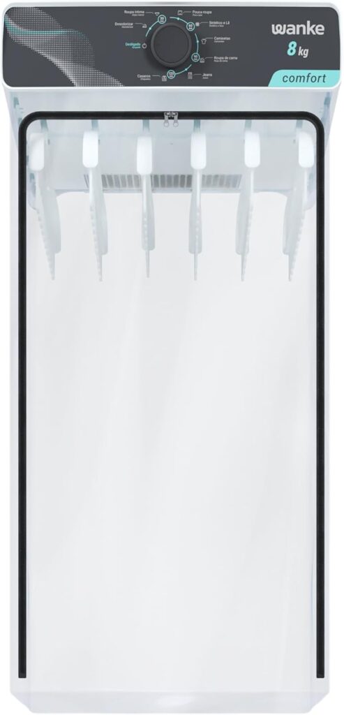 Secadora de Roupas de Parede Wanke Comfort 8kg 220V Branca para o inverno
