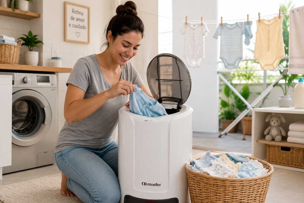 Cuidados Específicos com Roupas de Bebê na Centrifugadora