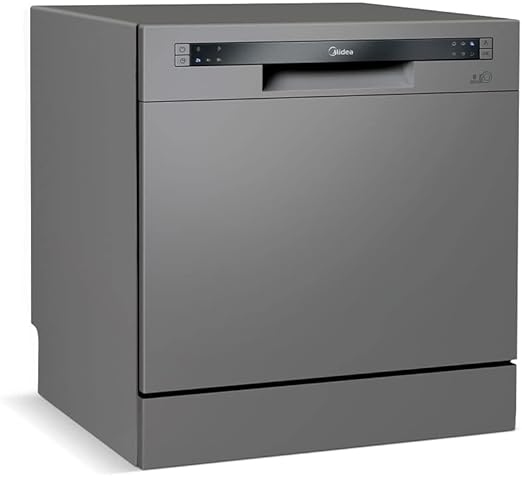 Lava Louças 8 Serviços Prata 127V Midea lava louça barata
