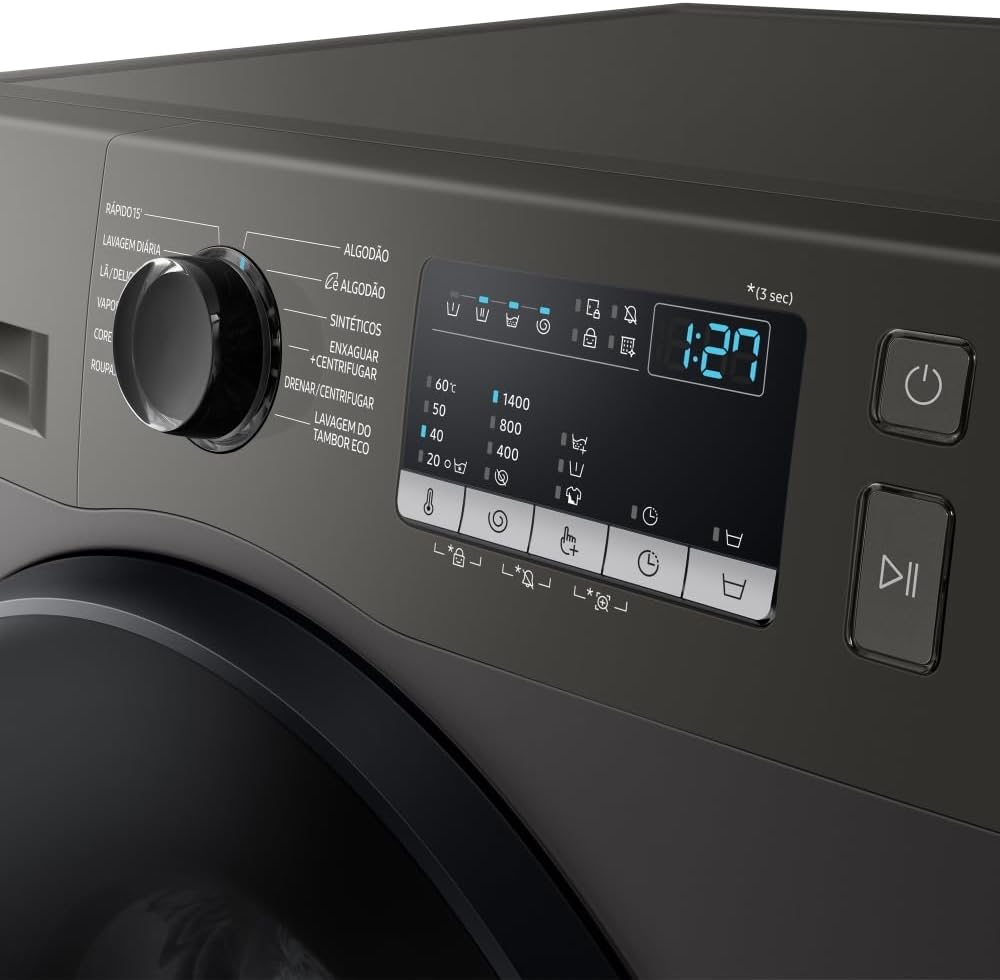 Painel da Samsung Lavadora WW11T 11kg Digital Inverter