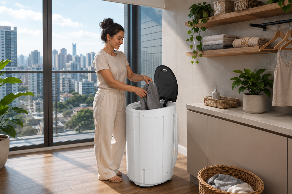 As Melhores Centrífugas de Roupa para Apartamento