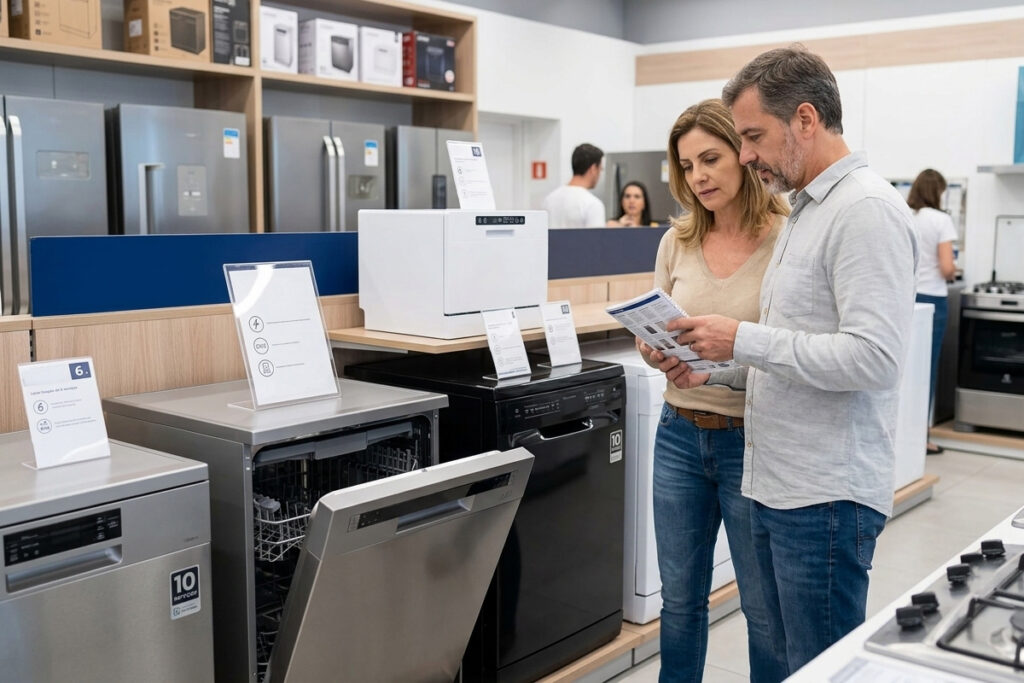 O que devo saber antes de comprar lava-louças