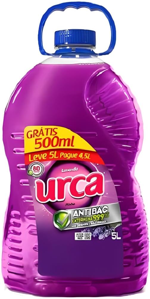 Urca Desinfetante Pinho 5 Litros Lavanda Antibac Limpeza